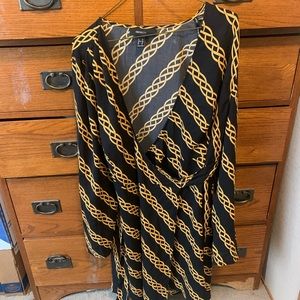 Illusion chain dress